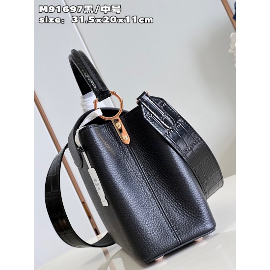 M916987Capucines MM Handbagsize：31.5x20x11cm
