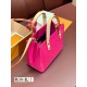 M24028 Enameled red READE small handbag