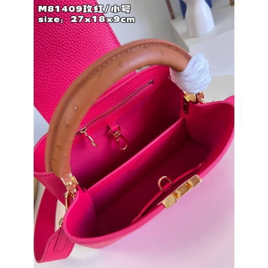  M81409Capucines BB Handbagsize:27 x 18 x 9cm