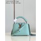 M22055 Green Capucines Mini Capucines Mini handbag。size：21x14x8cm