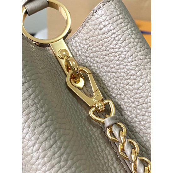 M23083Capucines BB Handbags LV Milky Way 。27x18x9cm 