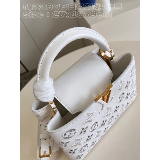  M22863Capucines BB Handbagsize：27x18x9cm