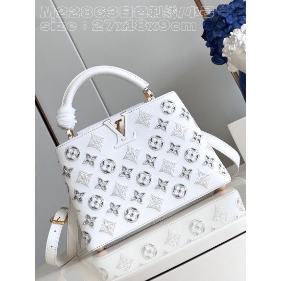  M22863Capucines BB Handbagsize：27x18x9cm