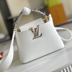 M98477Capucines Mini Handbag:21*14*8cm