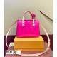 M24028 Enameled red READE small handbag