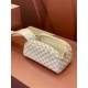 47528Damier Graphite Cosmetic Bag-size28x16x13cm。
