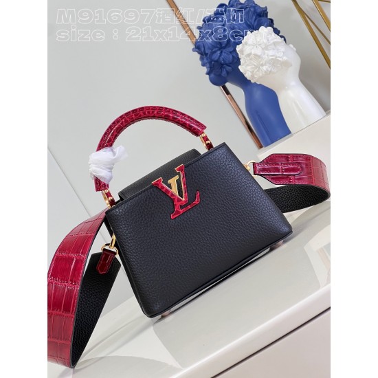 M91697  Capucines size:21x14x8 cm