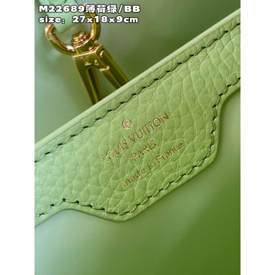 M22916 Capucines BB Handbagsize：27x18x9cm