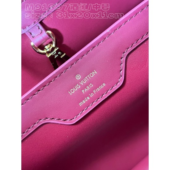  M91697Capucines MM size：31.5x20x11cm
