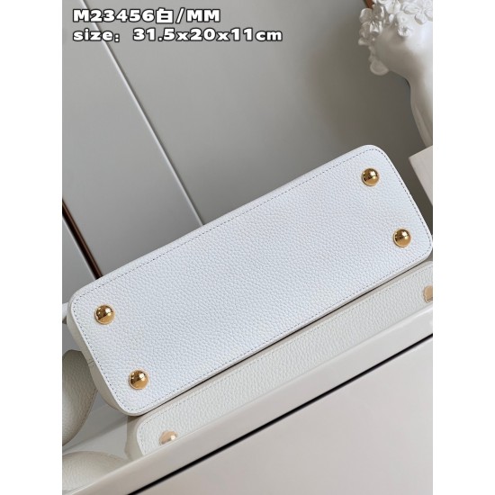  M23456Capucines MM Handbagsize：31.5x20x11cm