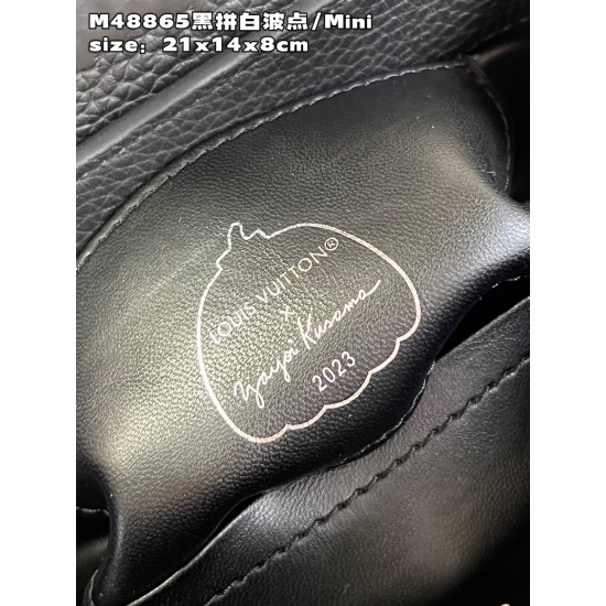 M48865 LV x YK Capucines minisize：21x14x8cm