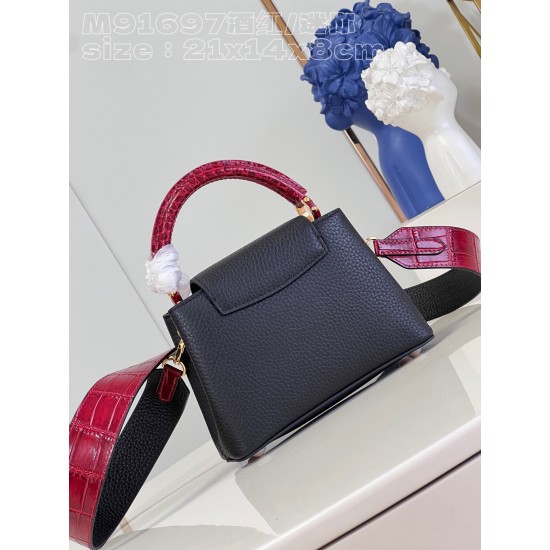 M91697  Capucines size:21x14x8 cm