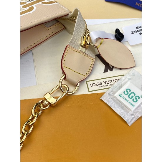 N40469TOILETRY POUCH ON CHAIN Handbag