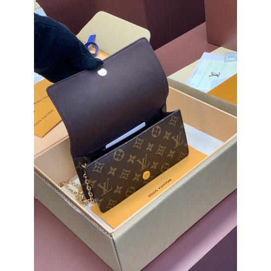 M82509 Lily wallet size：20.5x10x3.5cm。