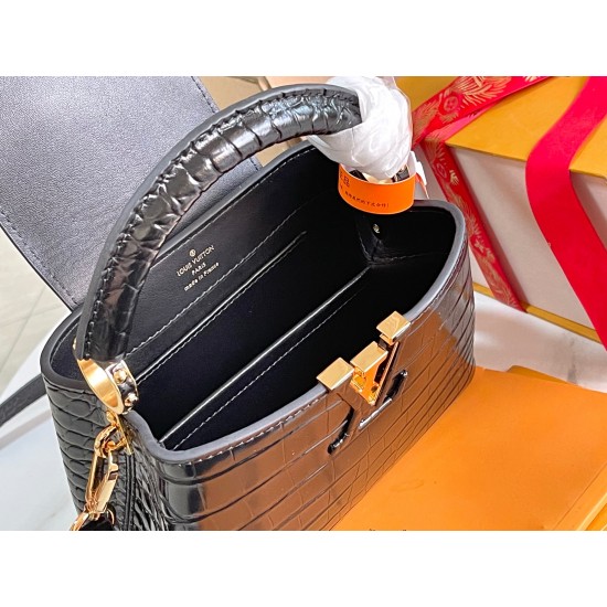 M22003 N93429Capucines Mini Handbag21x14x8