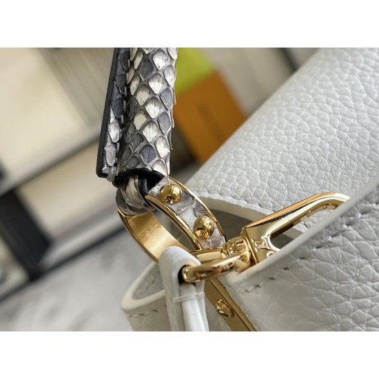 M98477Capucines Mini Handbag:21*14*8cm