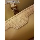  M22206 Brown Yellow Small Capucines BB Handbagsize：27x18x9cm