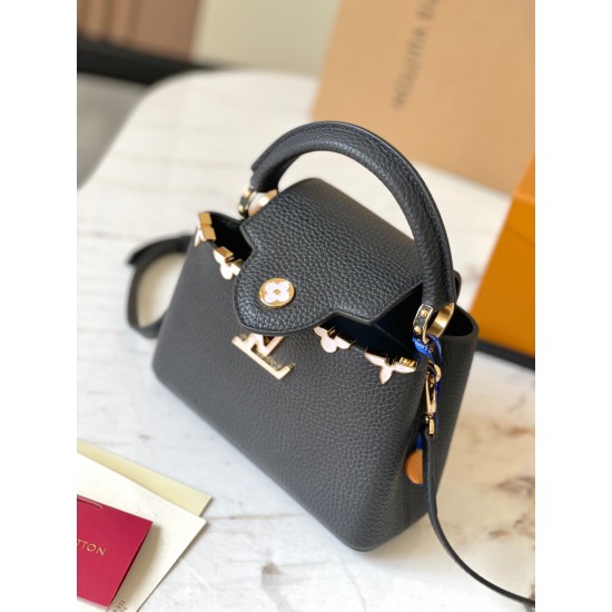  M23330Capucines Mini HandbagSize：21 * 14 * 8Cm