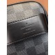 47625Damier Graphite Clutch Bag 