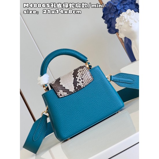M48865Capucines  size:21x14x8 cm