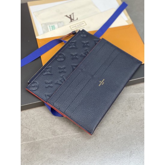 M64064 Pochette Flicie Chain Bag Navy Blue