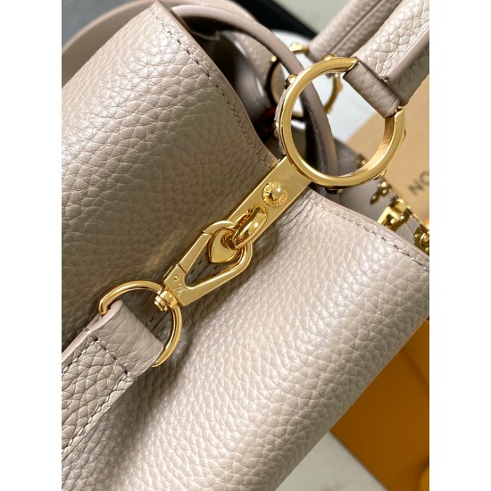  M23332Capucines Flower Crown HandbagSize：31.5 * 20 * 11Cm