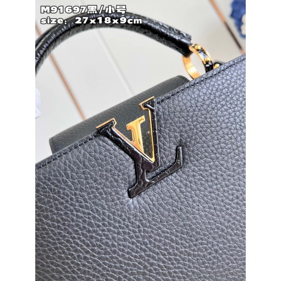 M91697Capucines BB Handbag  size：27x18x9cm