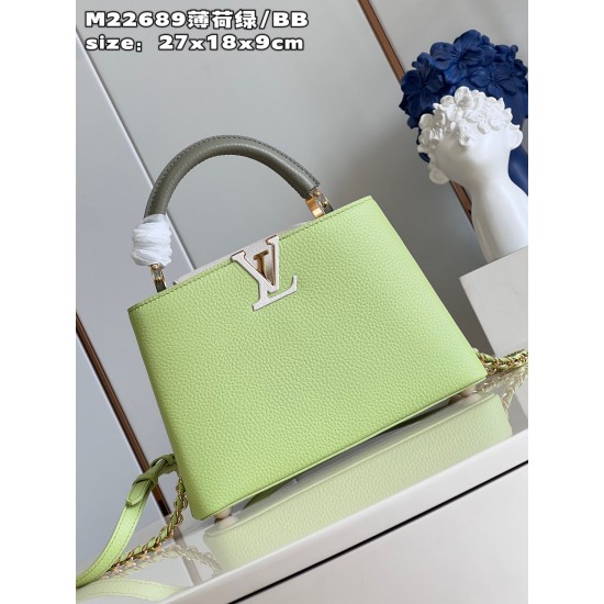 M22916 Capucines BB Handbagsize：27x18x9cm