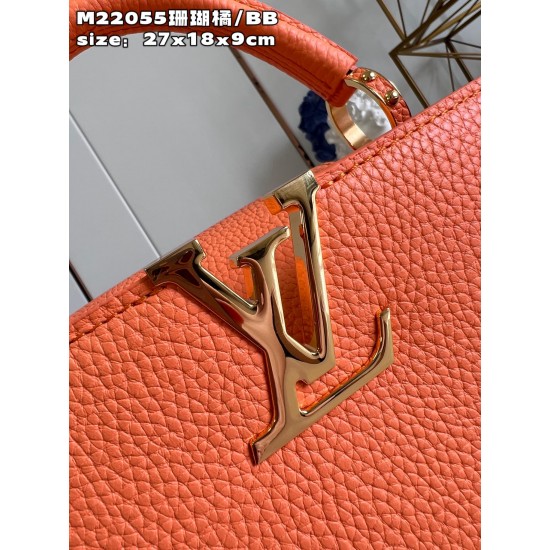 Capucines BB HandbagM22055size：27x18x9cm 