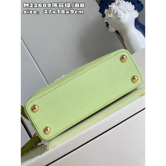 M22916 Capucines BB Handbagsize：27x18x9cm