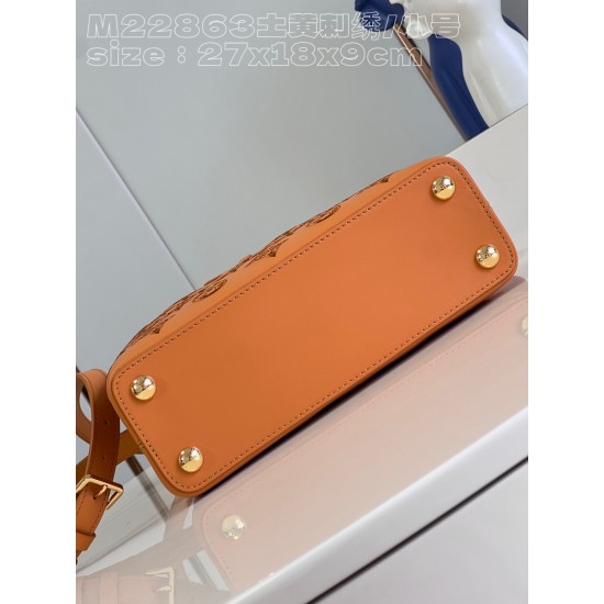 M22863 Capucines BB Handbagsize：27x18x9cm
