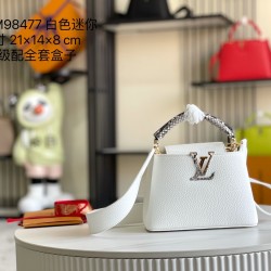 M98477Capucines Mini Handbag:21*14*8cm