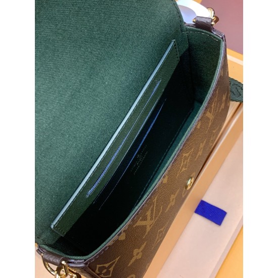 M80091 MULTI POCHETTE FLICIE 3-in-1 Main Bag：17x9.6x3.5cm。
