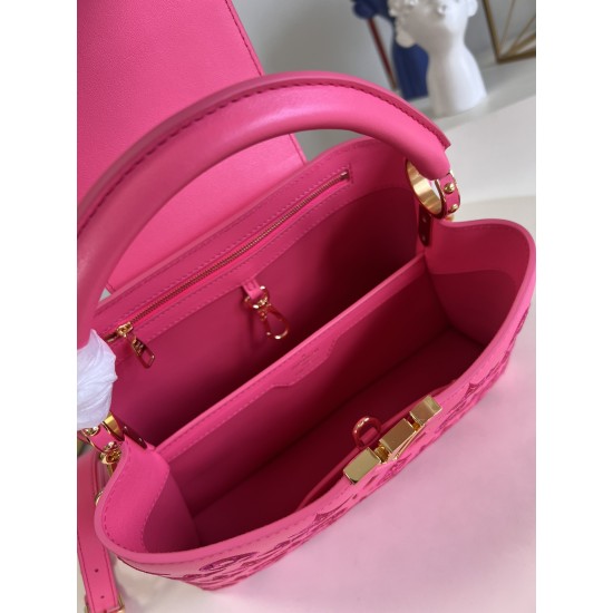 M22863Capucines MM Handbagssize：31.5x20x11cm