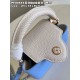 M48865 Blue with White Mini Capucines Mini Handbagsize：27x18x9cm 