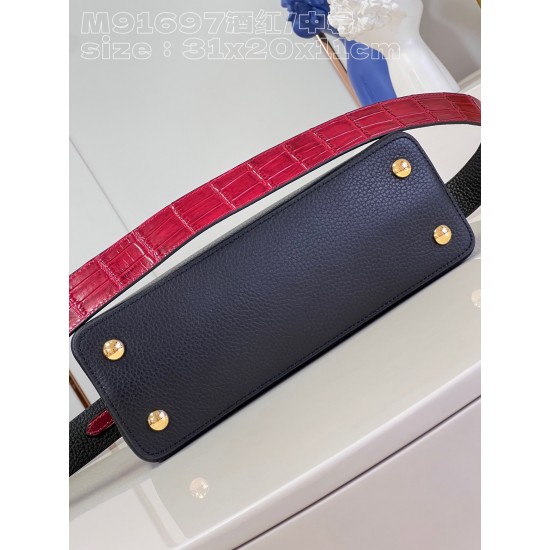  M91697Capucines MM size：31.5x20x11cm