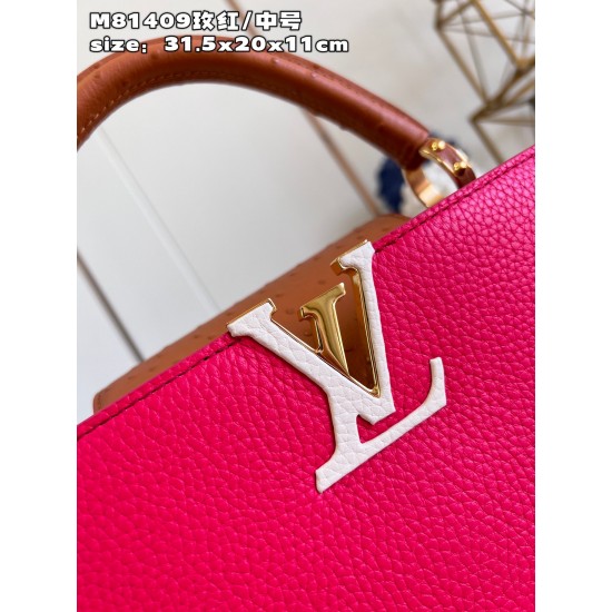 M81409 Capucines MM Handbagsize:31.5 x 20 x 11cm