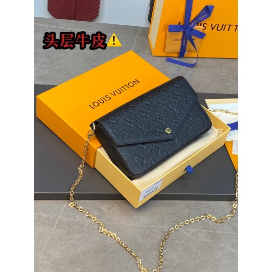 M64064 Black Pochette Flicie Chain Bag