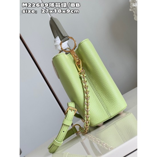 M22916 Capucines BB Handbagsize：27x18x9cm