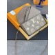 M69977 Gray Pochette Flicie Chain Bag