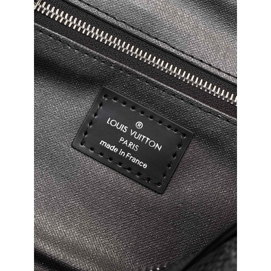 47528Damier Graphite Cosmetic Bag-size28x16x13cm。
