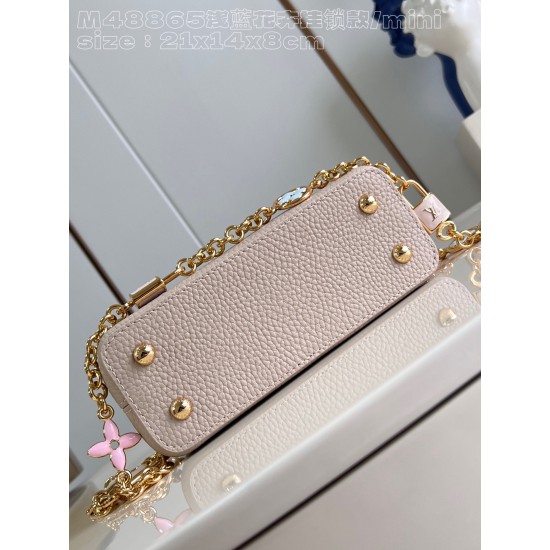  M48865Capucines Mini Handbag21 x 14 x 8