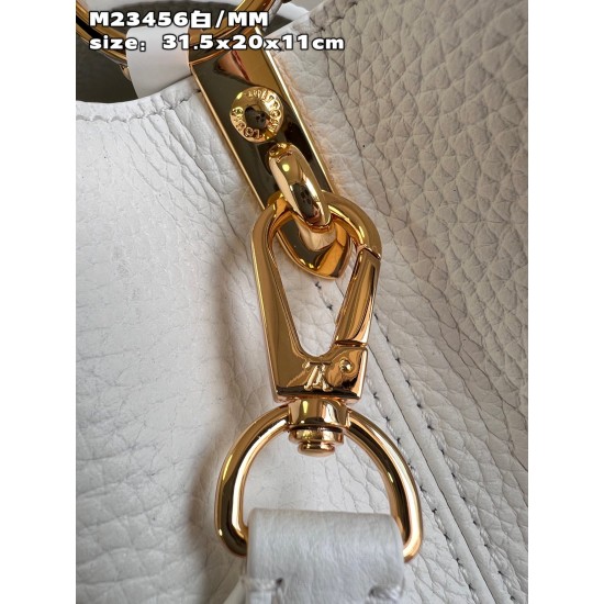  M23456Capucines MM Handbagsize：31.5x20x11cm