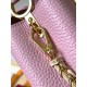 M22121Capucines Capushell Mini Tote Bag：22 x 14 x 7.5 