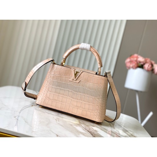 N93163/M48865Capucines BB HandbagSize:27 * 18 * 9 cm