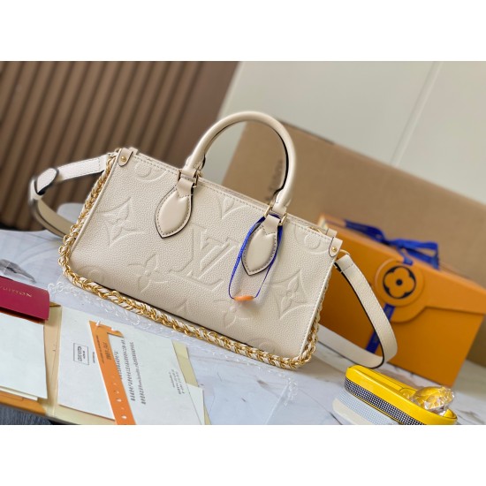 M23698OnTheGo East West Handbags：25.0 x 13.0 x 10.0 