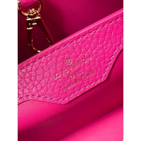 M22123Capucines Capushell Mini Tote Bag Size:27 * 18 * 9 cm