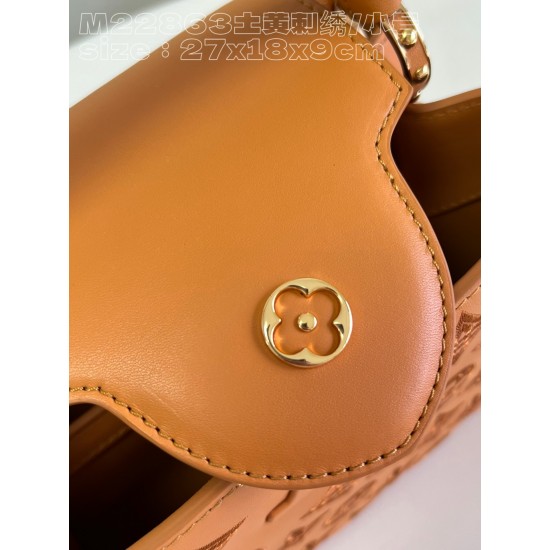M22863 Capucines BB Handbagsize：27x18x9cm