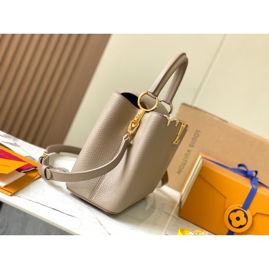  M23332Capucines Flower Crown HandbagSize：31.5 * 20 * 11Cm