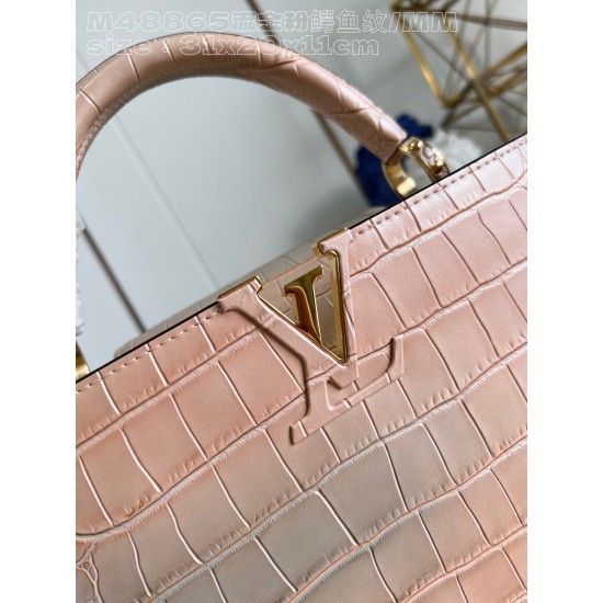 M48865Capucines MM size：31.5x20x11cm
